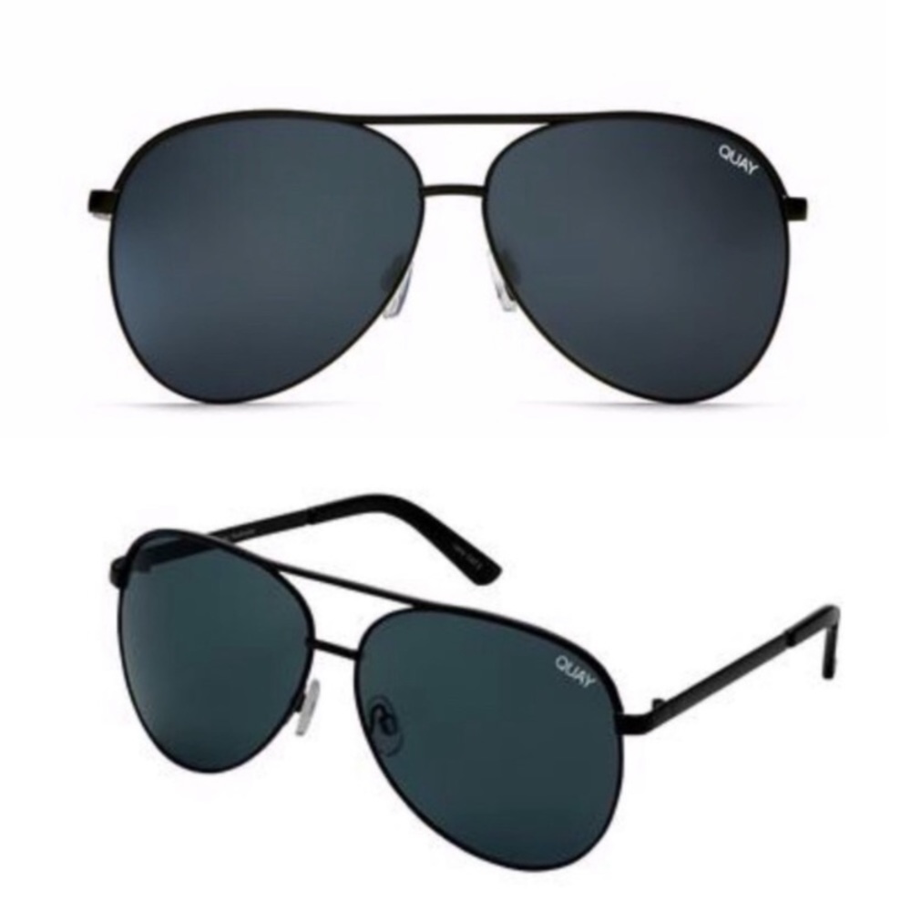 NWT quay aviators - comes with case